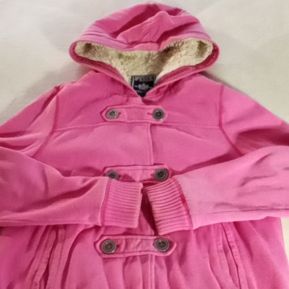 VINTAGE VICTORIA SECRET PINK WOMENS SIZE LARGE COAT EUC - Picture 5 of 11